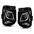 LED Projector Headlights Pair w/ Module & Bulbs for Chevy Blazer (2019-2022)