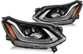 HID Projector Headlights Pair w/ LED DRL for Chevy Bolt EV (2017-2021)