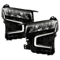 Full LED Headlights Pair w/ LED Module for Chevy Tahoe & Suburban (2021-2024)