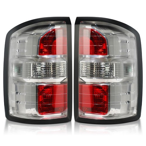 chrome halogen tail light view 2 for GMC Sierra 1500 (2014-2018)