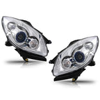 Chrome HID Projector Headlights Pair w/o AFS for Buick Enclave (2008-2012)