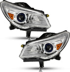 Chrome HID Projector Headlights Pair w/o AFS for Buick Enclave (2013-2017)