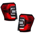 chrome LED tail light view 2 for Ford Expedition Limited King Ranch Platinum (2022-2024)
