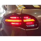 2011-2014 Porsche Cayenne with clear sequential LED tail lights installed