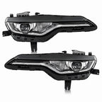 LED Headlights Pair w/ LED DRL w/o Leveling for Chevy Camaro (2019-2024)