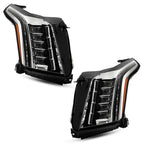 Full LED Headlights Pair w/ LED DRL & Module for Cadillac Escalade (2015-2020)