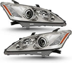 Chrome HID Projector Headlights Pair w/ AFS for Lexus ES350 (2007-2009)