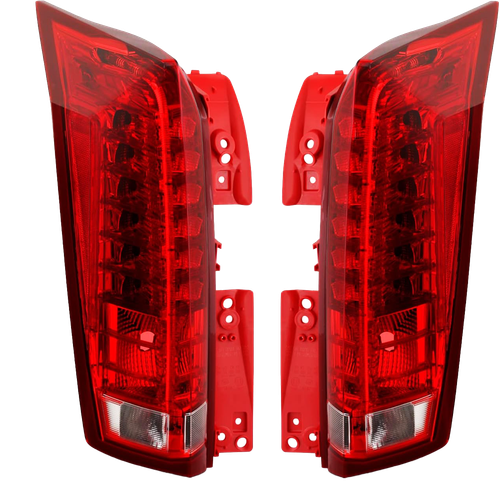 red LED tail light view 2 for Cadillac SRX (2010-2016)