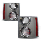 chrome clear-lens tail light view 2 for Land Rover Range Rover L322 (2002-2009)