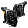 All Black Full LED Headlights Pair for Cadillac Escalade (2015-2020)