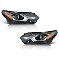 HID Projector Headlights Pair w/ LED DRL for Chevy Equinox (2018-2021)