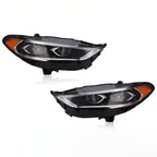 Full LED Headlights Pair w/ LED Module for Ford Fusion (2017-2020)