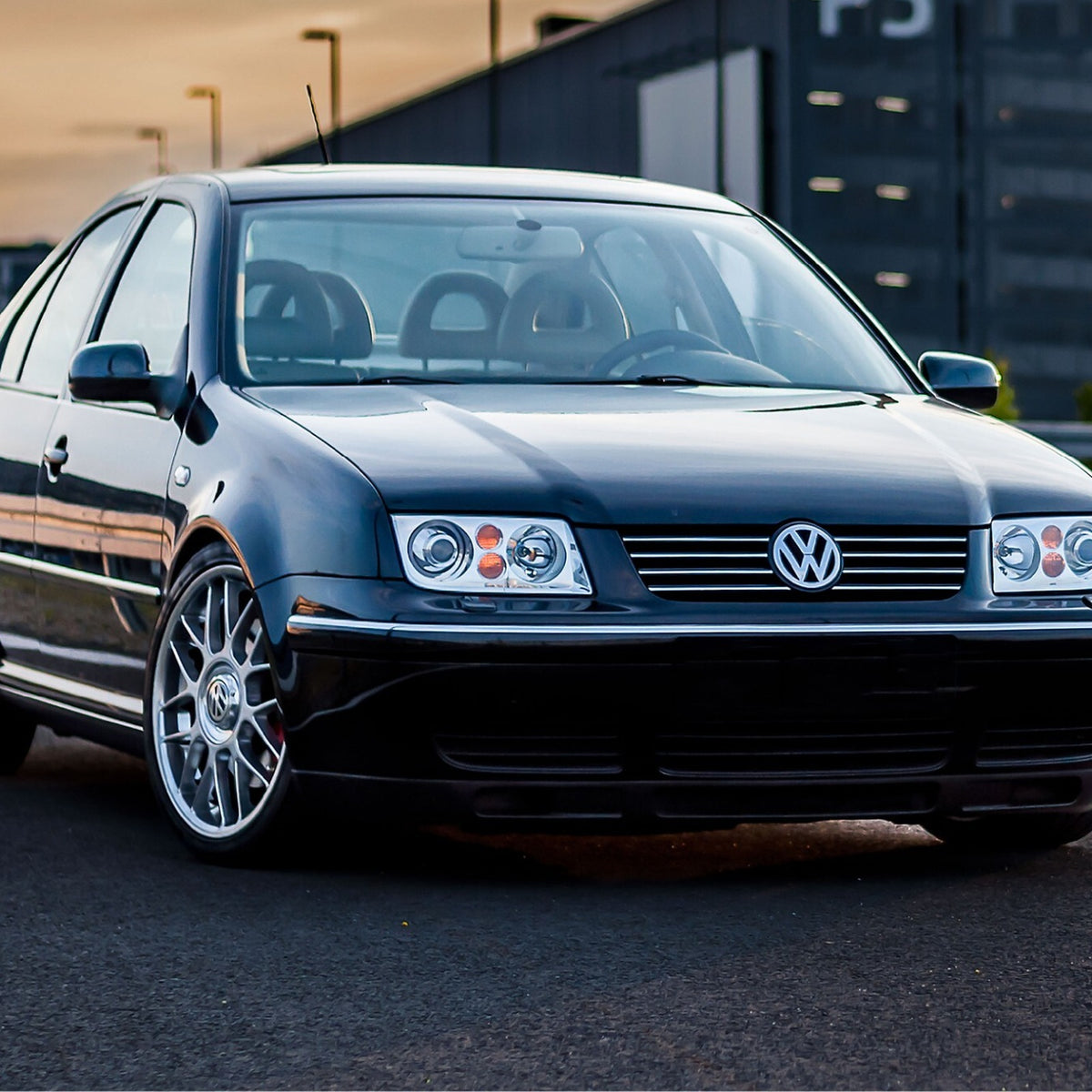 Installed on a Volkswagen Jetta MK4