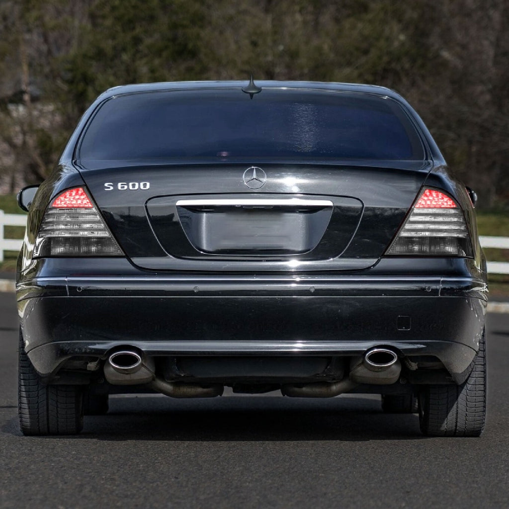 Installed on a Mercedes-Benz W220 S-Class