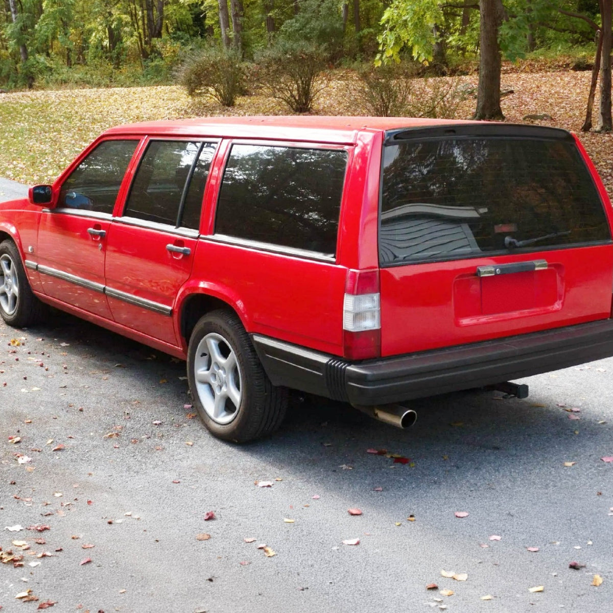Installed on a Volvo 740 wagon