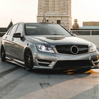 Installed on a Mercedes-Benz C-Class W204