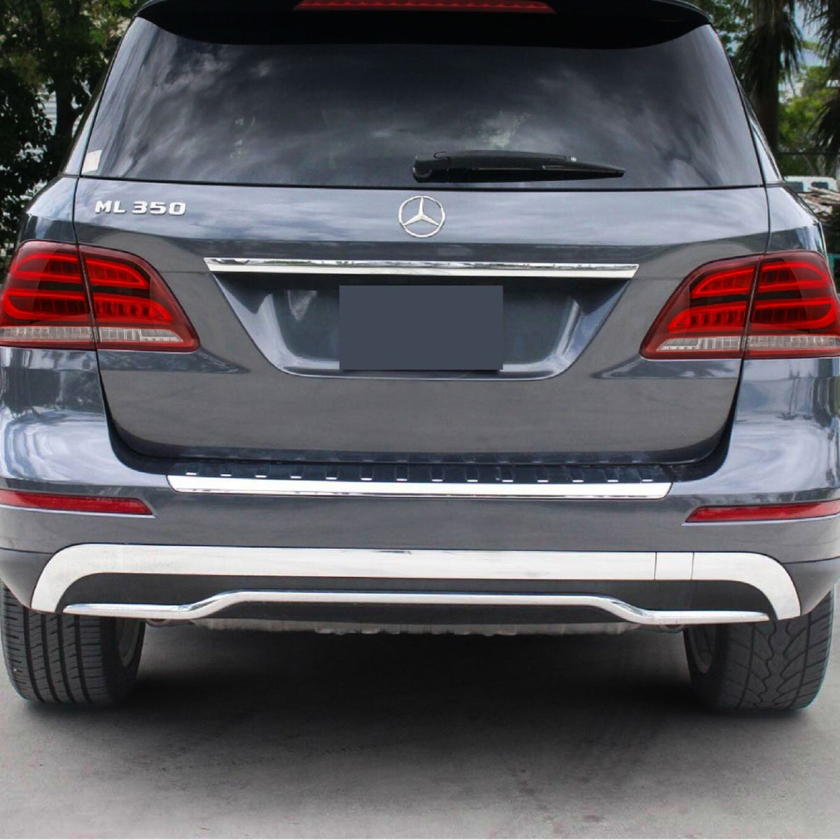 Installed on a Mercedes-Benz W166 ML