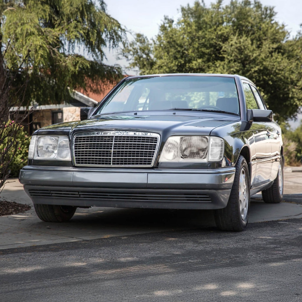 Installed on a Mercedes-Benz W124