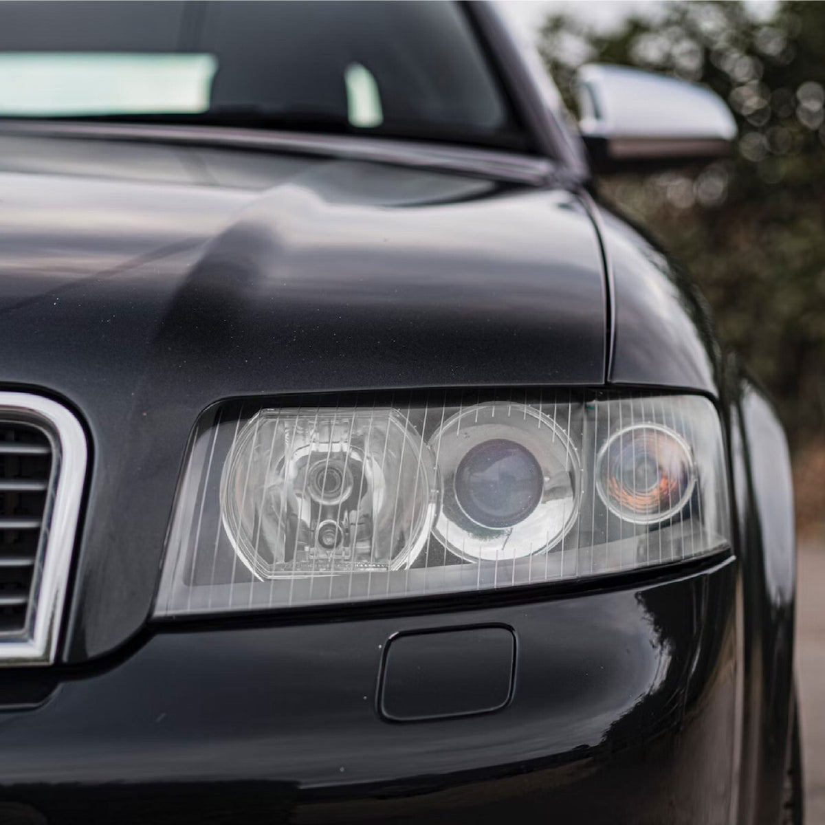 Installed on an Audi A4 B6