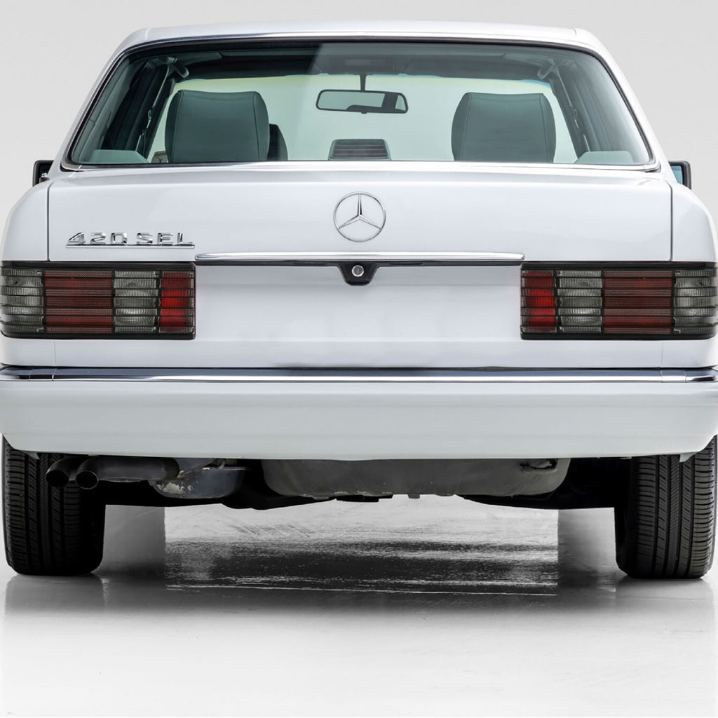 Installed on a Mercedes-Benz W126 sedan