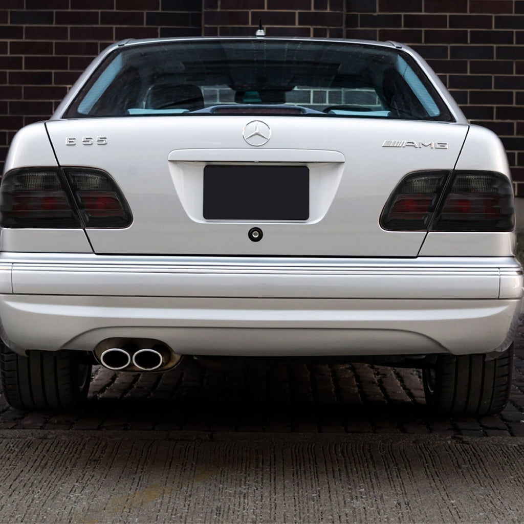 Installed on a Mercedes-Benz W210