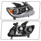 Pair halogen headlight front angle for 2015-2022 Chevy Colorado