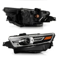 Halogen Headlights Pair w/ Bulbs for Ford Taurus (2016-2019)