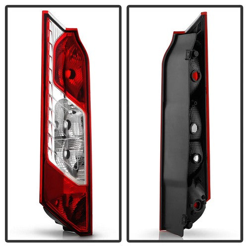 chrome incandescent tail light view 3 for Ford Transit Connect (2014-2023)