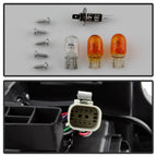 Left halogen projector headlight side angle for 2013-2015 Chevrolet Malibu