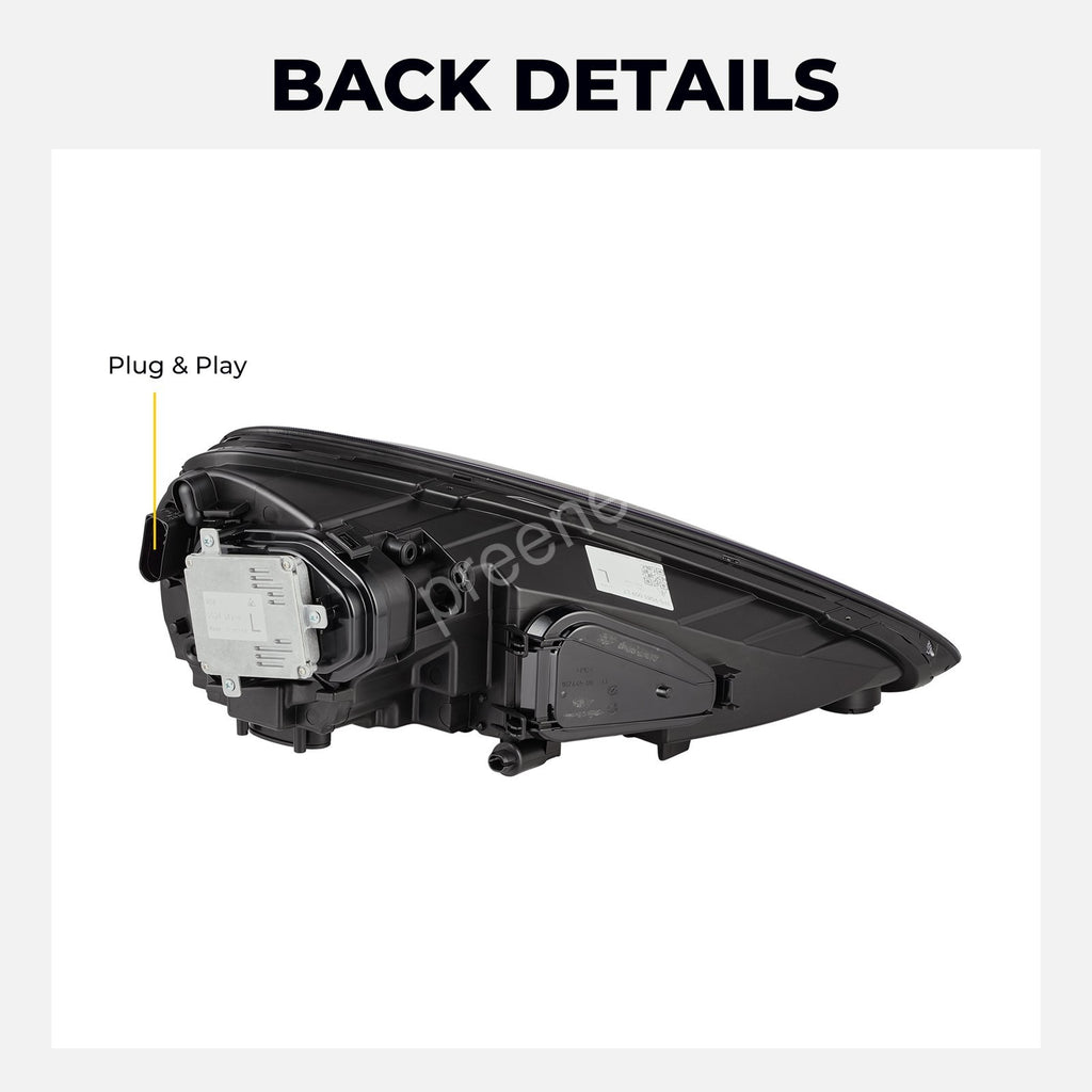 2025 Style Full LED headlight features and specifications for 2011-2014 Porsche Cayenne 958