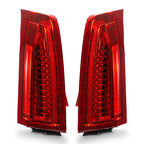 red full LED tail light view 3 for Cadillac ATS Sedan (2013-2018)