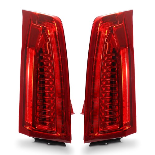 red full LED tail light view 3 for Cadillac ATS Sedan (2013-2018)