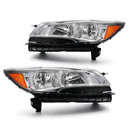 Pair halogen headlight front angle for 2013-2016 Ford Escape