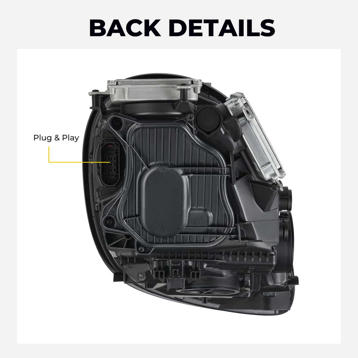 2025 Style Full LED headlight features and specifications for 2013-2015 Porsche Boxster Cayman 981