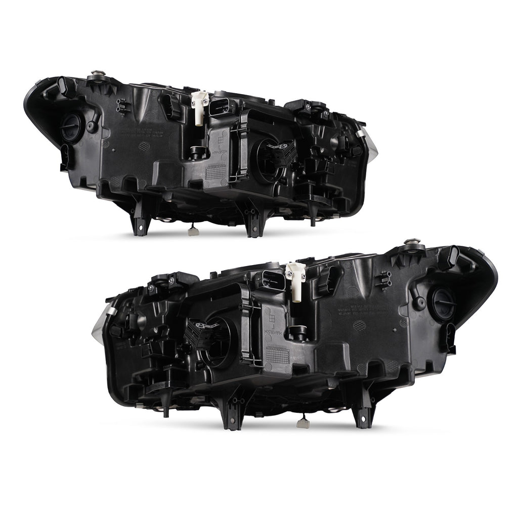Pair LED headlight front angle for 2018-2021 BMW X3 / X4