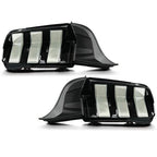 clear/black LED tail light view 3 for Ford Mustang (2024)
