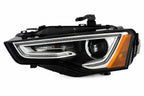 Pair HID headlight front angle for 2013-2017 Audi A5