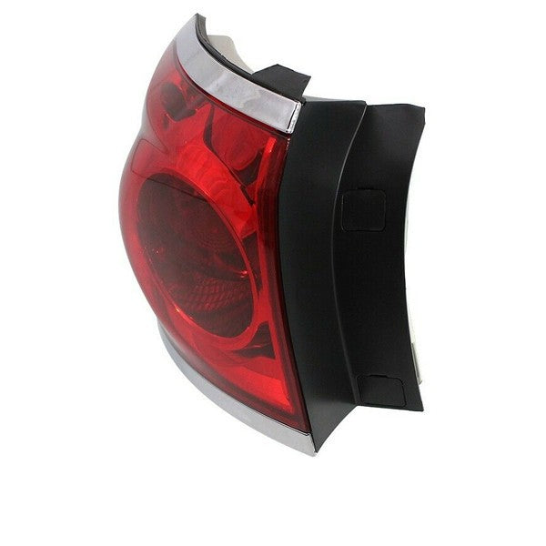 red/clear halogen outer tail light view 3 for Buick Enclave (2008-2012)