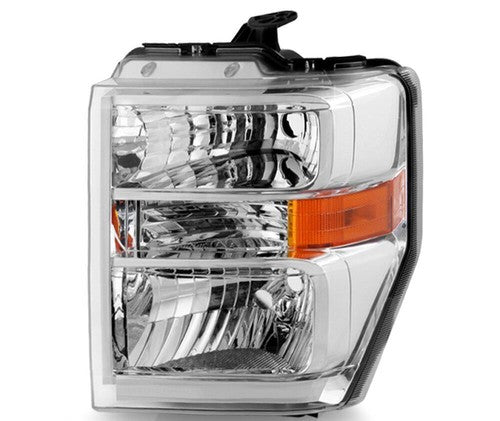Pair halogen headlight front angle for 2008-2026 Ford E-Series
