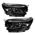 Chrome Full LED Projector Headlights Pair w/ LED DRL for Chevy Equinox Premier (2022-2024)