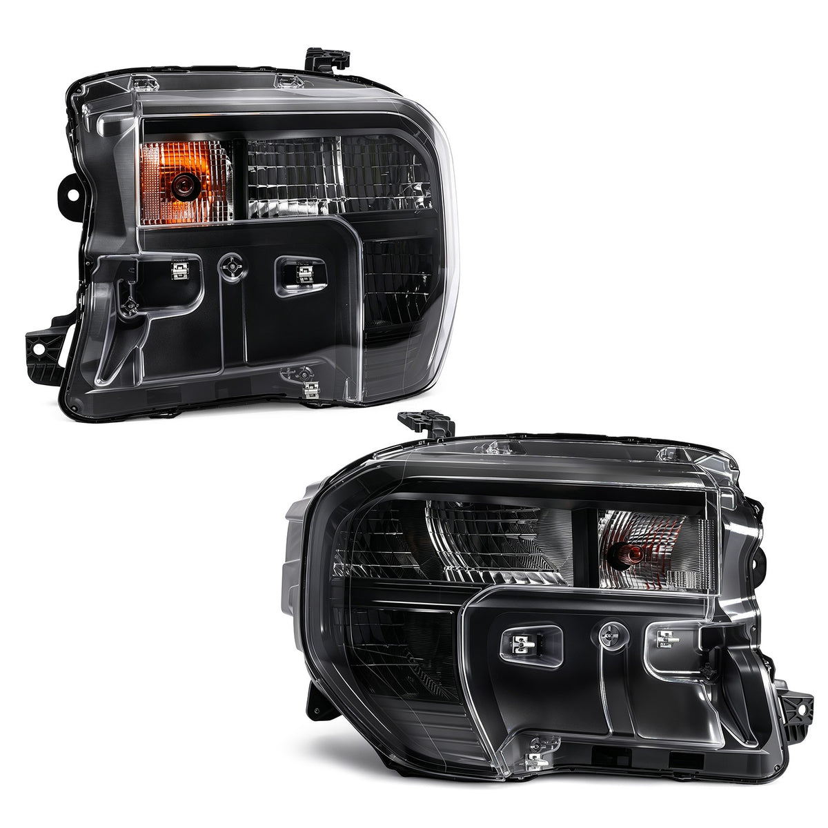 Pair LED headlight front angle for 2025-2026 Ford Maverick XL / XLT