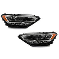Non-Projector LED Headlights Pair for VW Jetta (2019-2024)