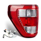 halogen tail light view 3 for Ford F-150 without BLIS (2021-2023)