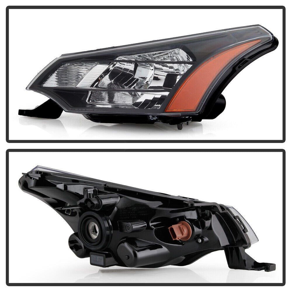 Left halogen headlight side angle for 2009-2011 Ford Focus