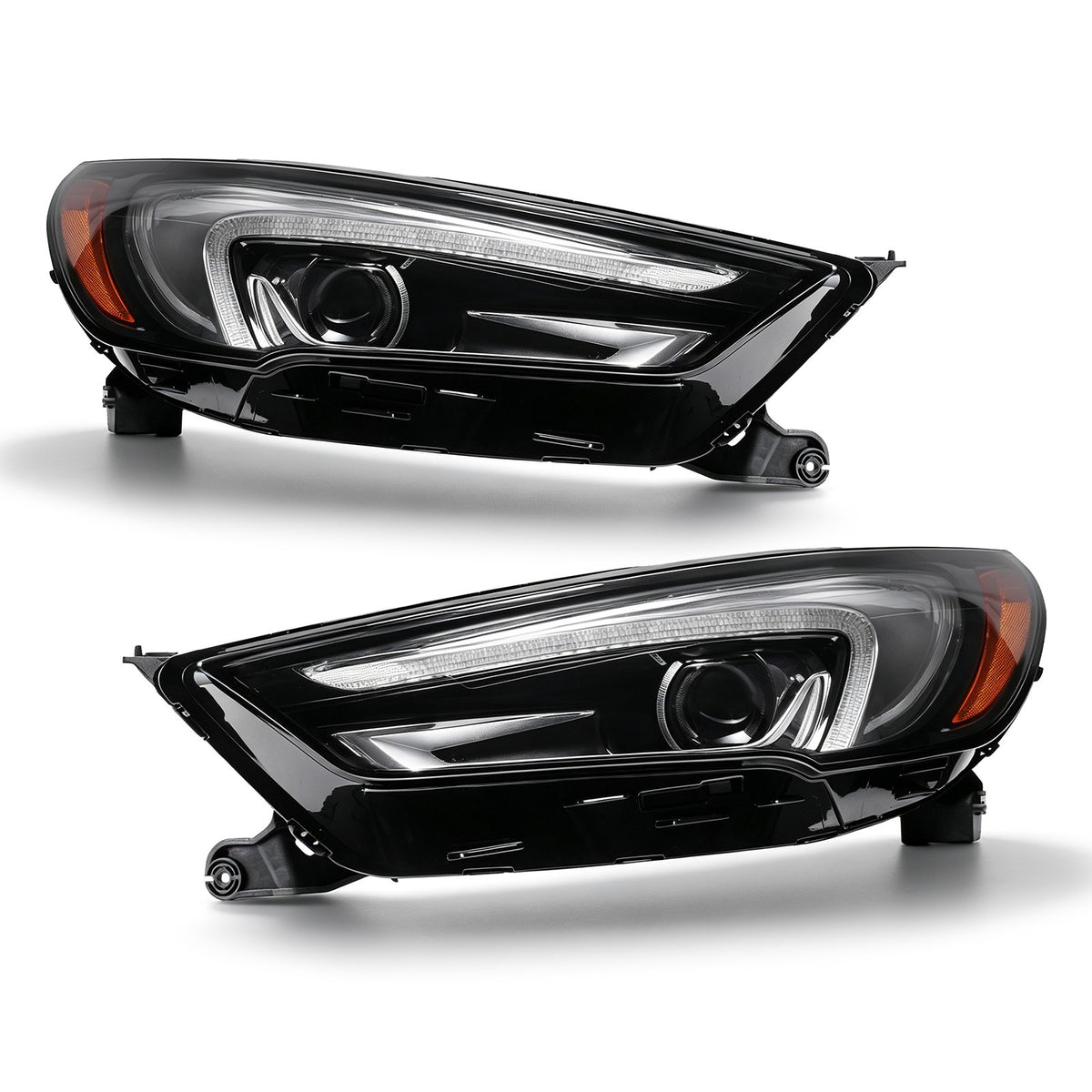 Pair LED headlight front angle for 2018-2021 Buick Enclave