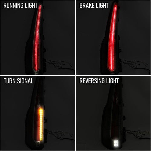 LED vertical tail light view 3 for Cadillac Escalade & Escalade ESV (2015-2020)