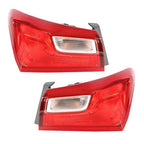 chrome halogen outer tail light view 3 for Chevy Malibu (2016-2025)