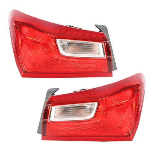 chrome halogen outer tail light view 3 for Chevy Malibu (2016-2025)