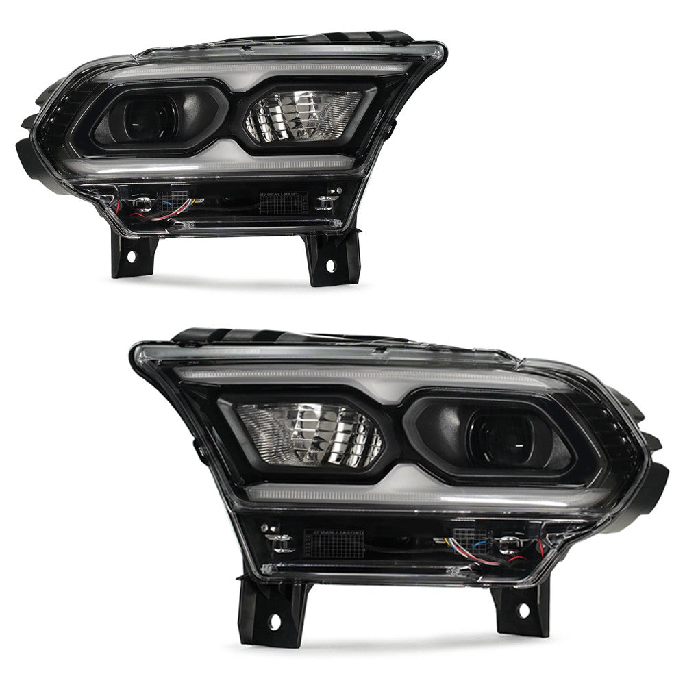 Full LED Headlights Pair w/o Auto Leveling for Dodge Durango (2021-2026)