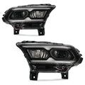 Full LED Headlights Pair w/o Auto Leveling for Dodge Durango (2021-2026)